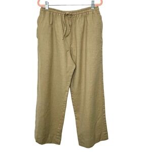 Eskandar‎ Japanese Trouser Women's Medium Tan Wool/Cashmere